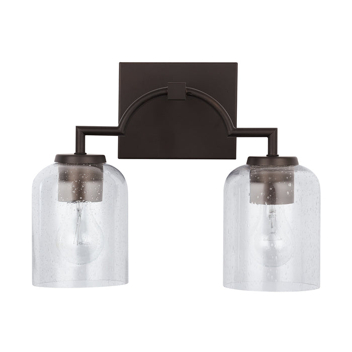 Capital Lighting - 139321BZ-500 - Two Light Vanity - Carter - Bronze