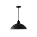 Capital Lighting - 936312BK - Shade & Cord Canopy - RLM - Black