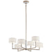 Kichler - 52052PN - Six Light Chandelier - Laurent - Polished Nickel