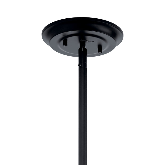 Kichler - 52096BK - One Light Pendant/Semi Flush Mount - Elias - Black