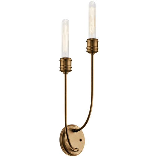 Kichler - 52259SB - Two Light Wall Sconce - Hatton - Satin Bronze