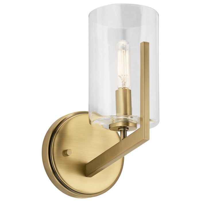 Kichler - 52316BNB - One Light Wall Sconce - Nye - Brushed Natural Brass