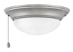 Hinkley - 930003FBN - LED Fan Light Kit - Light Kit Small Low Profile - Brushed Nickel