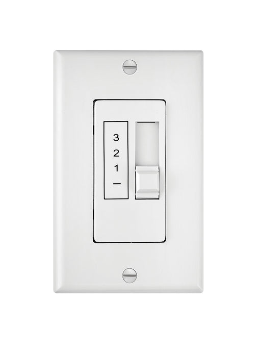 Hinkley - 980012FWH - Wall Contol - Wall Control 3 Spd Slide 5 AMP - White