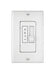 Hinkley - 980012FWH - Wall Contol - Wall Control 3 Spd Slide 5 AMP - White