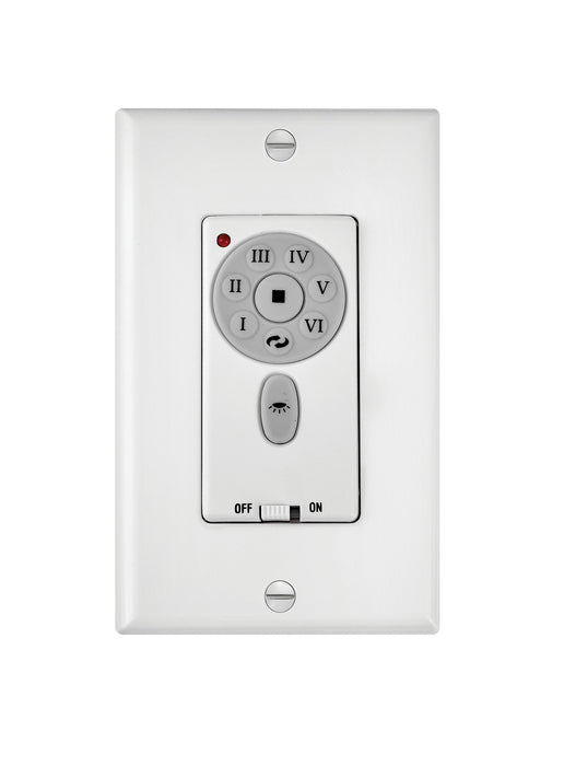 Hinkley - 980013FAS - Wall Contol - Wall Control 6 Spd DC - White