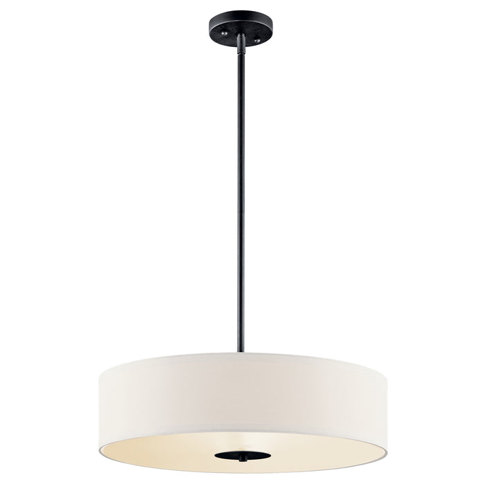 Kichler - 42121BK - Three Light Pendant - Black