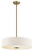 Kichler - 42121CLZ - Three Light Pendant - Classic Bronze