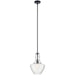 Kichler - 42141BK - One Light Pendant - Everly - Black