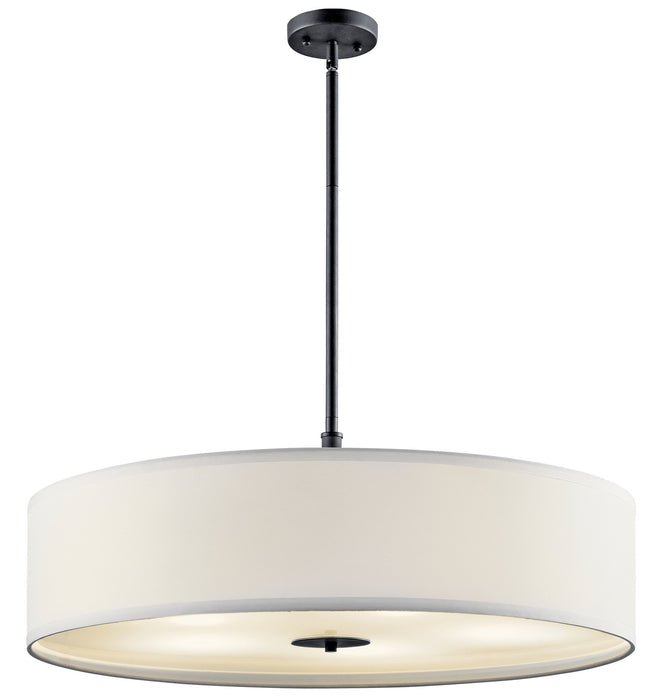 Kichler - 42196BK - Five Light Pendant - Black