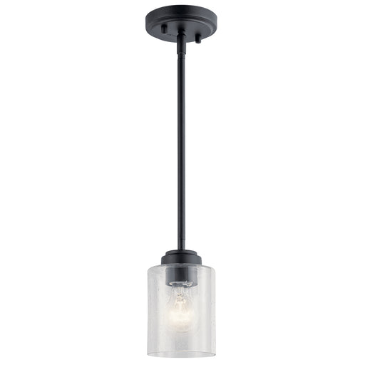 Kichler - 44032BK - One Light Mini Pendant - Winslow - Black