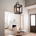 Kichler - 52029BKNBR - Four Light Foyer Pendant - Vath - Black