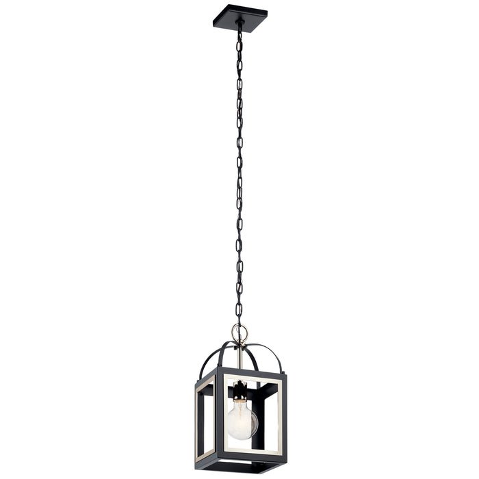 Kichler - 52030BK - One Light Pendant - Vath - Black