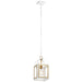 Kichler - 52030WHNBR - One Light Pendant - Vath - White