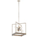 Kichler - 52092DAG - Six Light Foyer Pendant - Tanis - Distressed Antique Gray