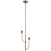 Kichler - 52258SB - Two Light Pendant - Hatton - Satin Bronze