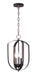 Maxim - 10033OI - Three Light Chandelier - Provident - Oil Rubbed Bronze