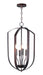 Maxim - 10034OI - Four Light Chandelier - Provident - Oil Rubbed Bronze