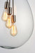 Maxim - 10164CLSN - Three Light Pendant - Gourd - Satin Nickel