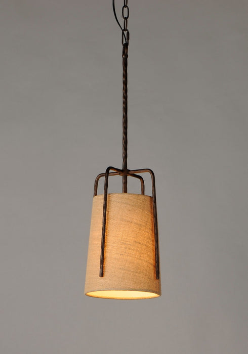 Maxim - 10198BROI - One Light Pendant - Pitchfork - Oil Rubbed Bronze