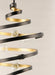 Maxim - 12236BKGLD - Five Light Pendant - Twister - Black / Gold