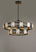 Maxim - 39538CYBKGL - LED Chandelier - Radiant - Black / Gold Leaf