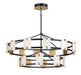 Maxim - 39538CYBKGL - LED Chandelier - Radiant - Black / Gold Leaf