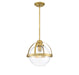 Savoy House - 7-7201-1-322 - One Light Pendant - Pendleton - Warm Brass