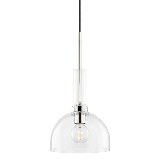 Mitzi - H384701-PN - One Light Pendant - Tabitha - Polished Nickel