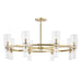 Mitzi - H384816-AGB - 16 Light Chandelier - Tabitha - Aged Brass