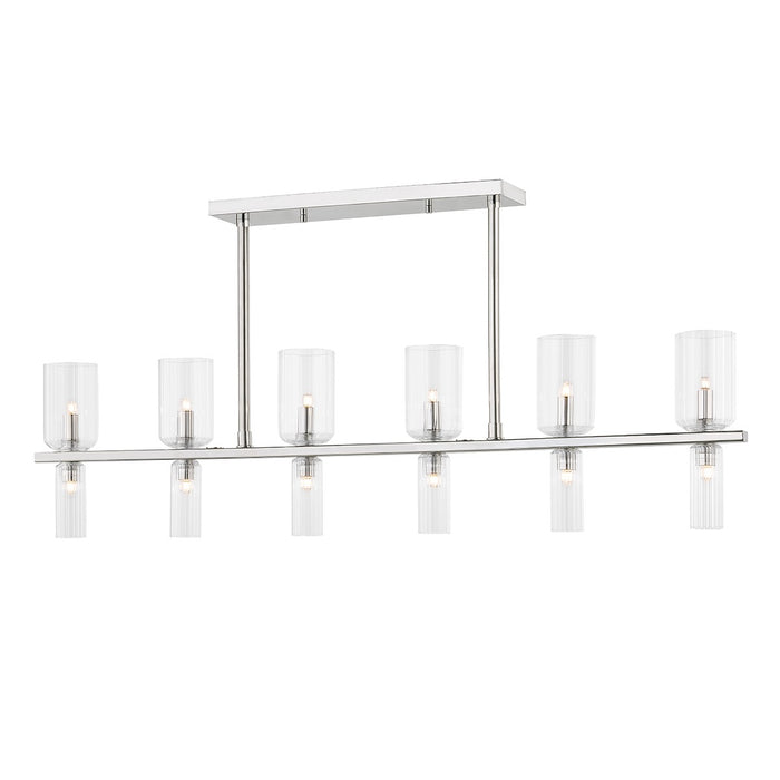 Mitzi - H384912-PN - 12 Light Linear - Tabitha - Polished Nickel