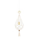 Mitzi - H411701S-AGB - One Light Pendant - Tessa - Aged Brass