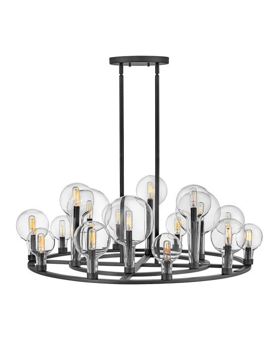 Hinkley - 30529BK - LED Chandelier - Alchemy - Black