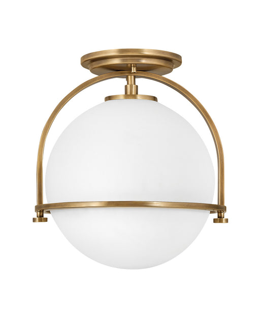 Hinkley - 3403HB - LED Foyer Pendant - Somerset - Heritage Brass