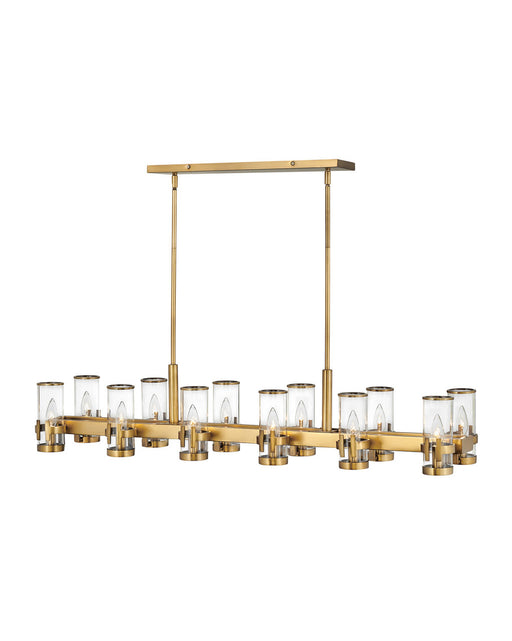 Hinkley - 38108HB - LED Chandelier - Reeve - Heritage Brass