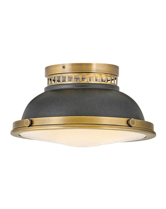 Hinkley - 4081HB-DZ - LED Foyer Pendant - Emery - Heritage Brass