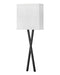 Hinkley - 41102BK - LED Wall Sconce - Axis Off White - Black