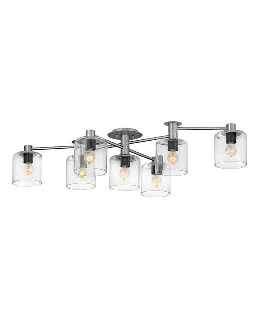 Hinkley - 4513BN - LED Foyer Pendant - Axel - Brushed Nickel