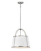 Hinkley - 4894PN - LED Pendant - Clarke - Polished Nickel