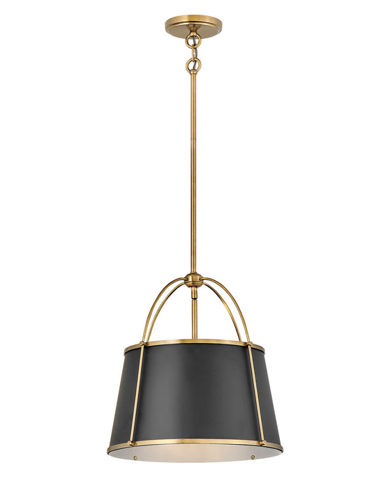 Hinkley - 4894WS - LED Pendant - Clarke - Warm Brass