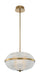 Kalco - 512155WB - LED Pendant - Portland - Winter Brass