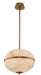 Kalco - 512555WB - LED Pendant - Canterbury - Winter Brass