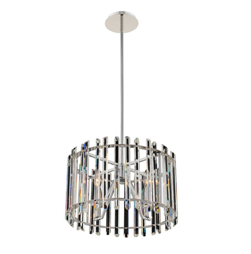 Allegri - 036855-010-FR001 - Four Light Pendant - Viano - Polished Chrome