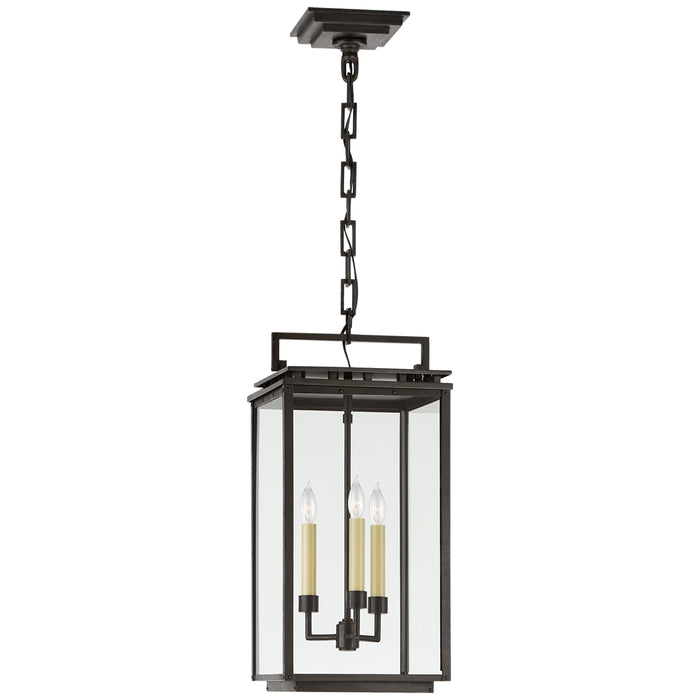 Visual Comfort Signature - CHO 5605AI-CG - Three Light Hanging Lantern - Cheshire - Aged Iron