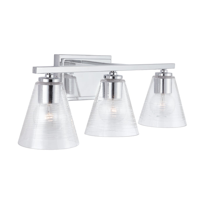 Capital Lighting - 138333CH-493 - Three Light Vanity - Layla - Chrome