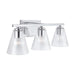 Capital Lighting - 138333CH-493 - Three Light Vanity - Layla - Chrome