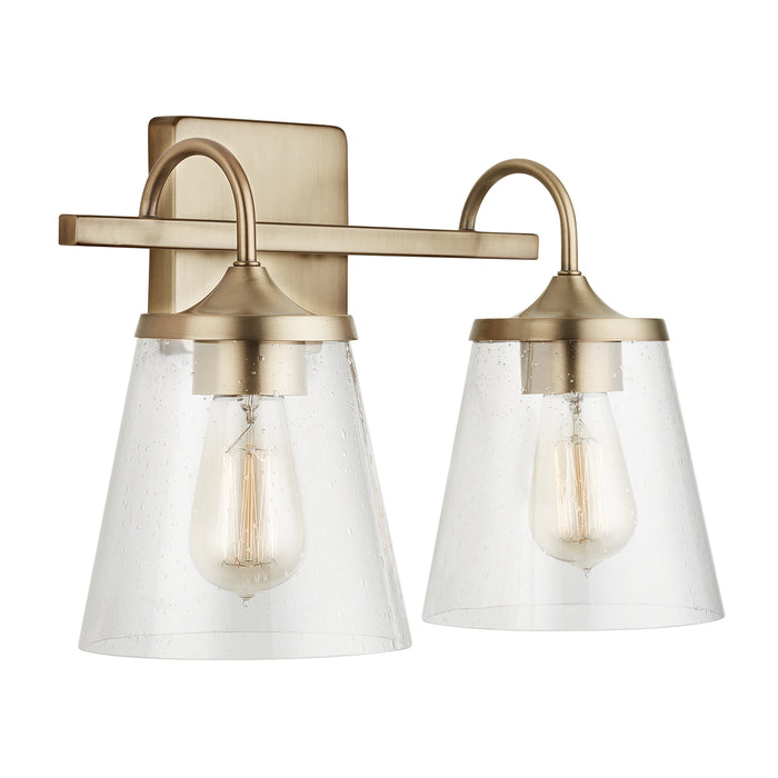 Capital Lighting - 139122AD-496 - Two Light Vanity - Jayne - Aged Brass