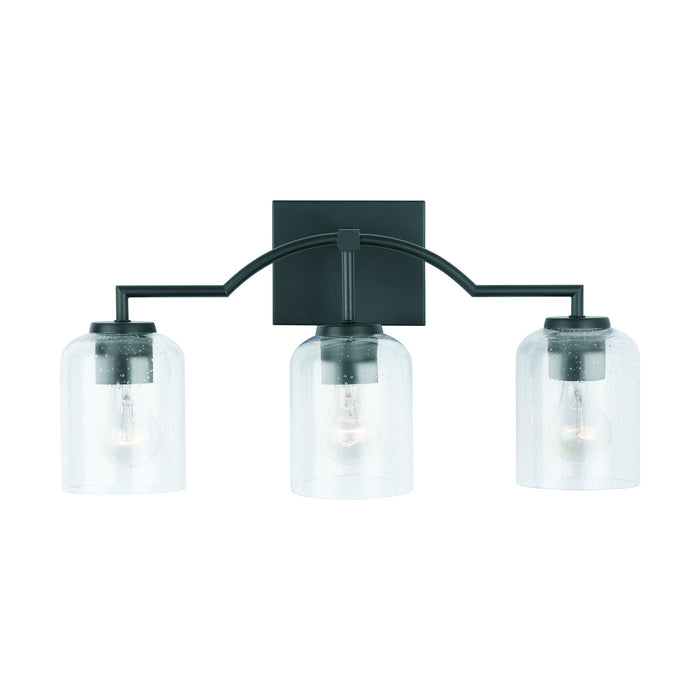 Capital Lighting - 139331MB-500 - Three Light Vanity - Carter - Matte Black