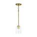 Capital Lighting - 328511AD-449 - One Light Pendant - Greyson - Aged Brass