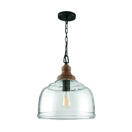 Capital Lighting - 330318YG - One Light Pendant - Julian - Grey Wash and Grey Iron